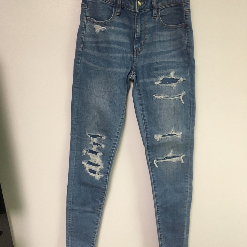 American eagle blue jeans